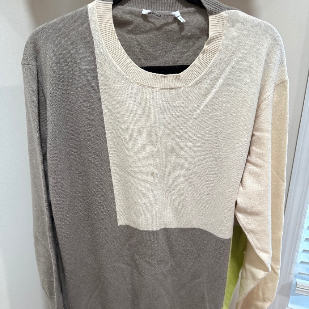 Agnona 100% cashmere pullover